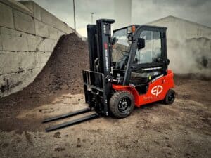 Heftruck met cabine