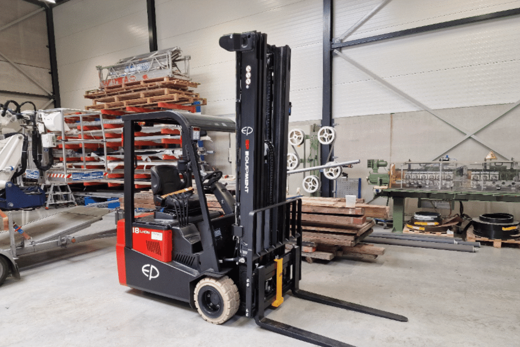 Nieuwe heftruck voor Wimeta in Geldermalsen