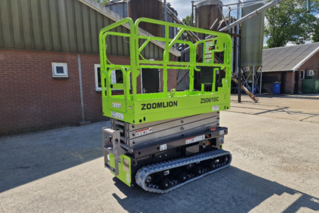 Zoomlion ZS0610C hoogwerker geleverd aan pluimveebedrijf in Ter Apel