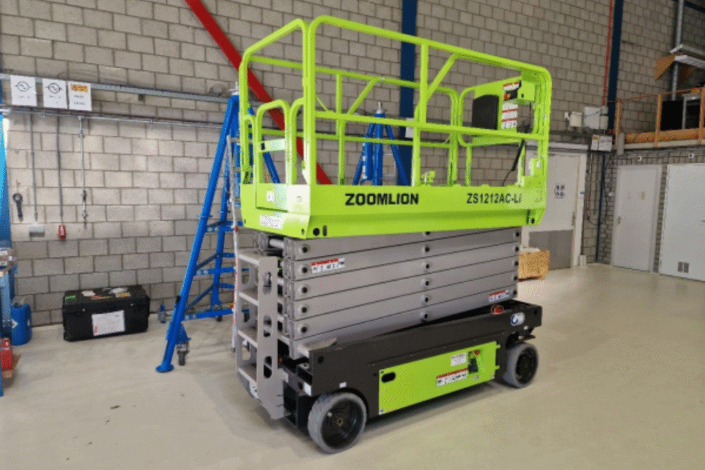 Zoomlion ZS1414AC-Li geleverd aan JET Service op Schiphol