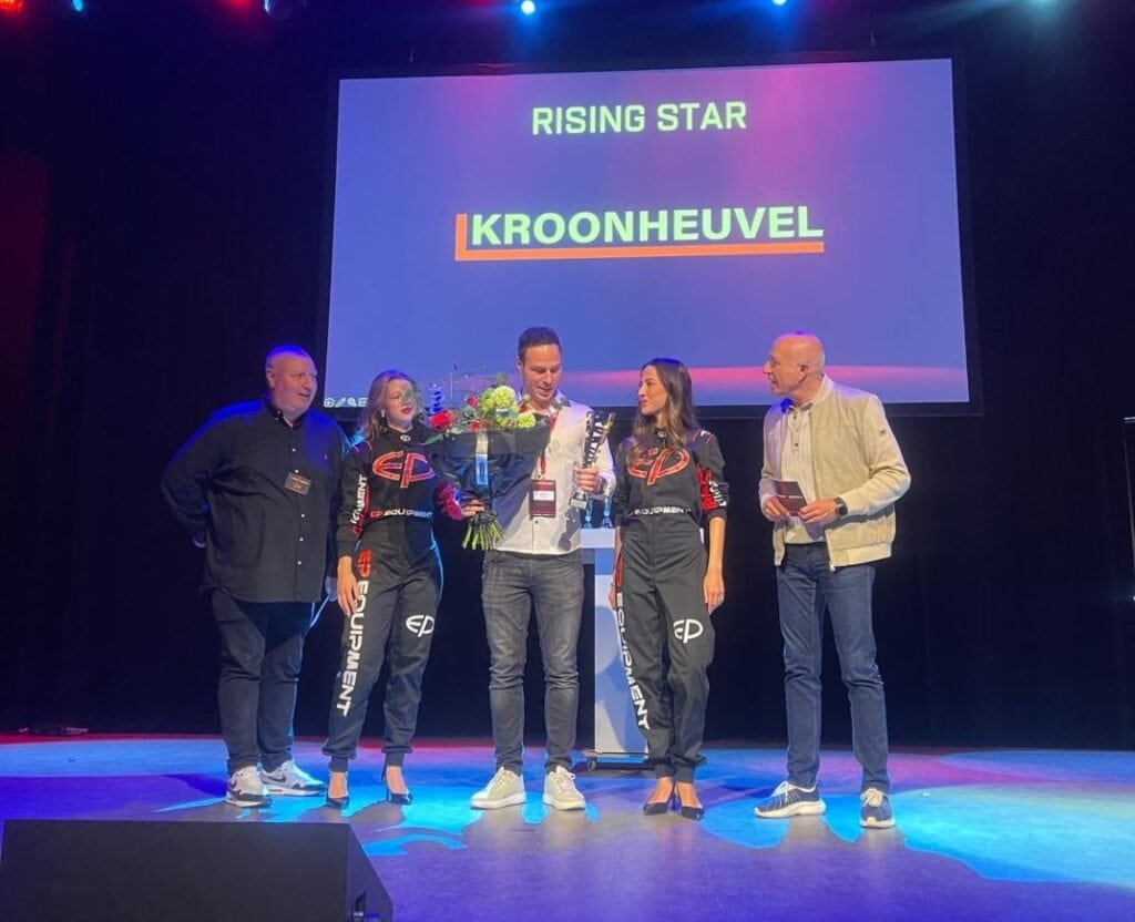Kroonheuvel straalt als Rising Star op de EP Dealerdag