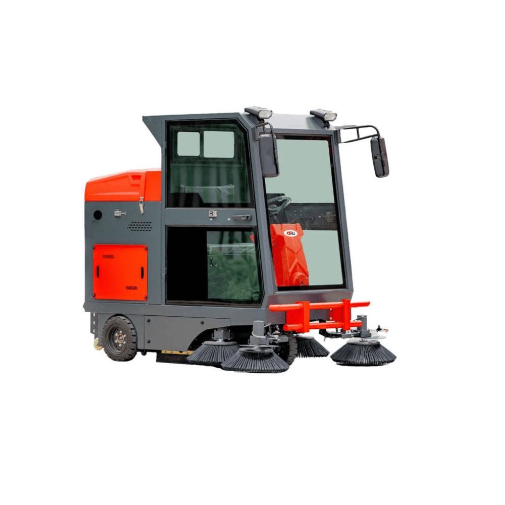 T3 elektrische opzit veegmachine 1.900 mm 13.300 m²u